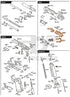 Full Tokyo Marui Hi-Capa D.O.R parts diagram showing where the blowback unit set with piston cup (parts GBB6-5, GBB6-6, GBB6-9, GBB2-12, GBB2-13 and GBB2-14) fits