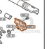 Tokyo Marui Hi-Capa D.O.R parts diagram with the right hop chamber cover, part GBB2-25, outlined
