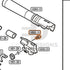 Tokyo Marui Hi-Capa D.O.R parts diagram with the chamber cover screw, part GBB2-35, outlined