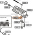 Tokyo Marui Hi-Capa D.O.R parts diagram with the piston roller, part GBB2-9, outlined
