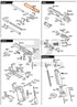 Full Tokyo Marui Hi-Capa D.O.R parts diagram showing where the outer barrel (part GBB6-15) fits