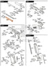 Full Tokyo Marui Hi-Capa D.O.R parts diagram showing where the recoil spring guide (part GBB6-16) fits