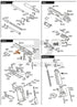 Full Tokyo Marui Hi-Capa D.O.R parts diagram showing where the slide stop lever (part GBB6-18) fits