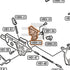 Tokyo Marui Hi-Capa D.O.R parts diagram with the valve knocker housing, part GBB6-24, outlined