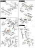 Full Tokyo Marui Hi-Capa D.O.R parts diagram showing where the valve knocker housing (part GBB6-24) fits