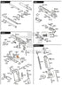 Full Tokyo Marui Hi-Capa D.O.R parts diagram showing where the valve knocker (part GBB6-25) fits