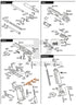 Full Tokyo Marui Hi-Capa D.O.R parts diagram showing where the magazine release (parts GBB6-27, H51-62 and H51-64) fits