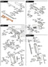 Full Tokyo Marui Hi-Capa D.O.R parts diagram showing where the recoil spring guide with buffers (parts GBB6-16 and GBB2-33) fits