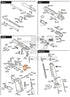 Full Tokyo Marui Hi-Capa White D.O.R parts diagram showing where the grip safety (part GBB13-11) fits