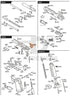Full Tokyo Marui Hi-Capa White D.O.R parts diagram showing where the right thumb safety (part GBB13-9) fits