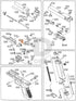 Full WE G17 semi-auto parts diagram showing where the slide lock spring (part 13) fits