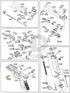 Full WE G17 semi-auto parts diagram showing where the slide release lever (part 2) fits