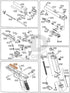 Full WE G17 semi-auto parts diagram showing where the serial number safety bar (part 3) fits