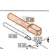 WE G17 semi-auto parts diagram with the outer barrel, part 39, outlined