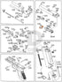 Full WE G17 semi-auto parts diagram showing where the piston head screw (part 55) fits