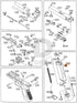 Full WE G17 semi-auto parts diagram showing where the magazine exhaust valve, type B (part 60) fits