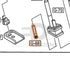 WE G17 semi-auto parts diagram with the magazine fill inlet valve, part 68, outlined
