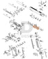 Full WE Hi-Capa parts diagram showing where the 4.3/5.1 BBU (nozzle housing) fits (part 11)
