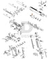 Full WE Hi-Capa parts diagram showing where the nozzle valve screw (part 19) fits