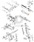 Full WE Hi-Capa parts diagram showing where the valve stop (part 23) fits