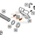 WE Hi-Capa parts diagram with the hop chamber screws x2, part 32, outlined