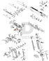 Full WE Hi-Capa parts diagram showing where the hammer sear (part 40) fits
