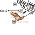 WE Hi-Capa parts diagram with the left thumb safety, black, part 45, outlined