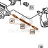 WE Hi-Capa parts diagram with the safety rod set, parts 47, 48 and 49, outlined