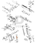 Full WE Hi-Capa parts diagram showing where the hammer spring (part 66) fits