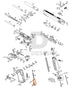 Full WE Hi-Capa parts diagram showing where the grip block (part 68) fits