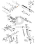 Full WE Hi-Capa parts diagram showing where the hop chamber stopper (part 71) fits