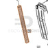 WE Hi-Capa parts diagram with the magazine spring, part 79, outlined