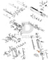 Full WE Hi-Capa parts diagram showing where the magazine bumper stopper (part 81) fits