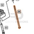 WE Hi-Capa parts diagram with the magazine screw, part 86, outlined