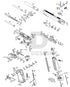 Full WE Hi-Capa parts diagram showing where the BBU top mounting screw (part 88) fits