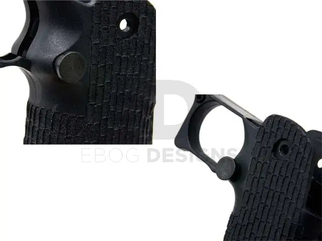 AIP Custom Grip Set Stippled for Marui Hi-capa 5.1/4.3 (Type B) AIP - Airsoft 