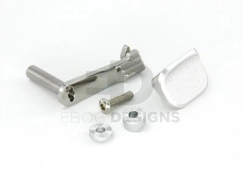AIP Stainless Slide Stop with Thumbrest for Hi-Capa (Silver) AIP - Airsoft 