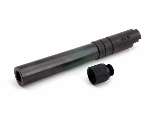AIP Stainless Steel Threaded Outer Barrel-TM Hi-capa 5.1 (Black) AIP - Airsoft 