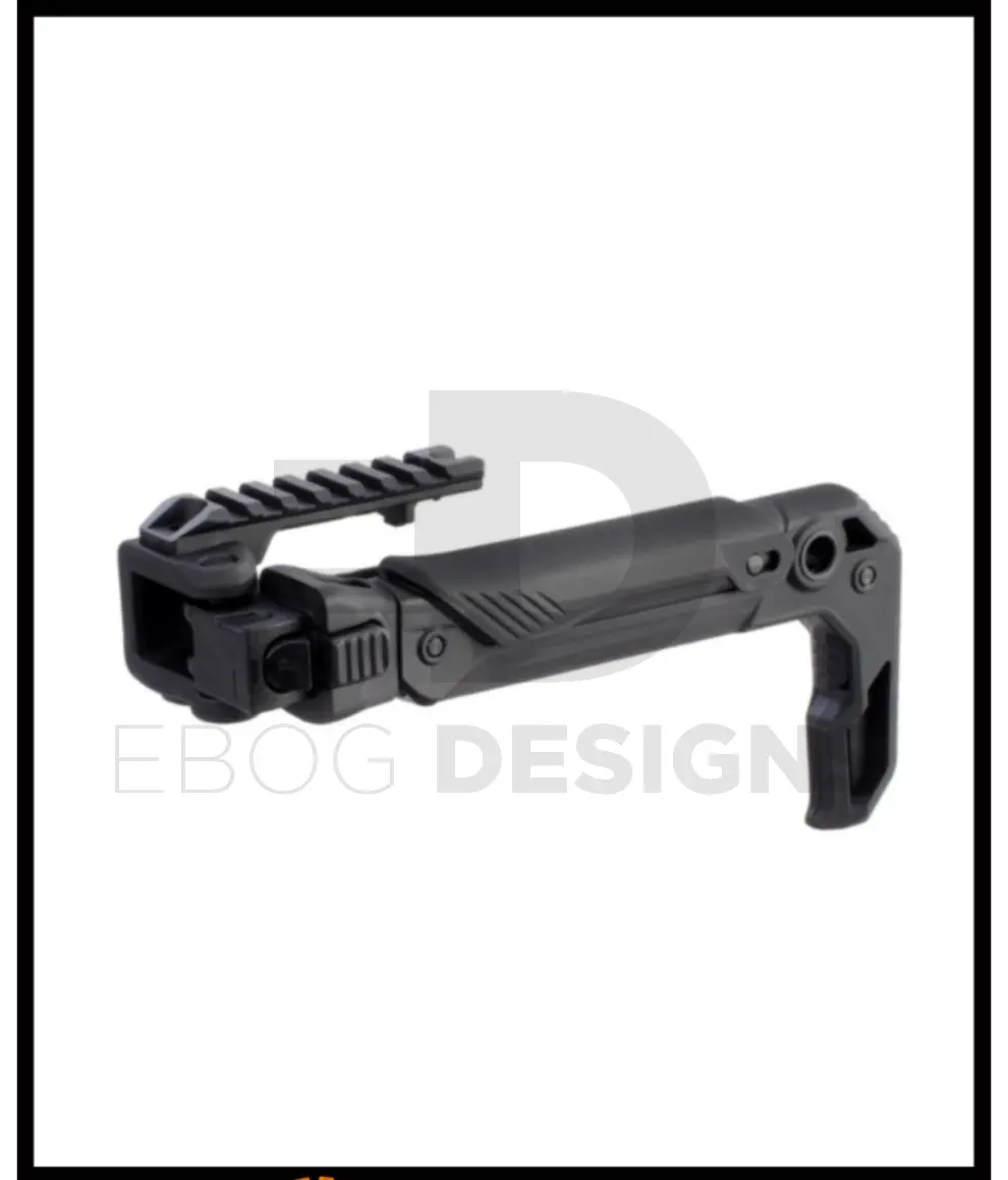 Action Army AAP-01 Folding Stock Black Action Army - Airsoft 