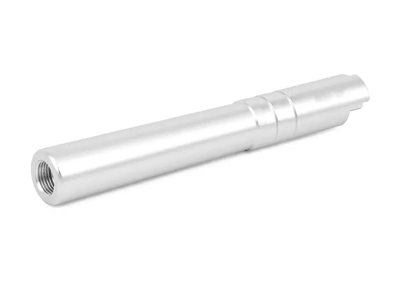 Airsoft Masterpiece ALUMIINUM "Threaded" Fix Outer Barrel for Hi-CAPA 5.1 (Silver) .45 ACP Airsoft Masterpiece - Airsoft 