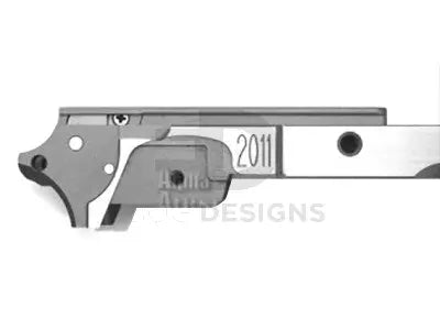 Airsoft Masterpiece Aluminum Frame - STI 3.9 (Silver) Airsoft Masterpiece - Airsoft 
