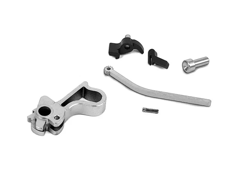 Airsoft Masterpiece CNC Steel Hammer & Sear Set for Marui Hi-CAPA (Combat Master) Type 13 (Silver) Airsoft Masterpiece - Airsoft 