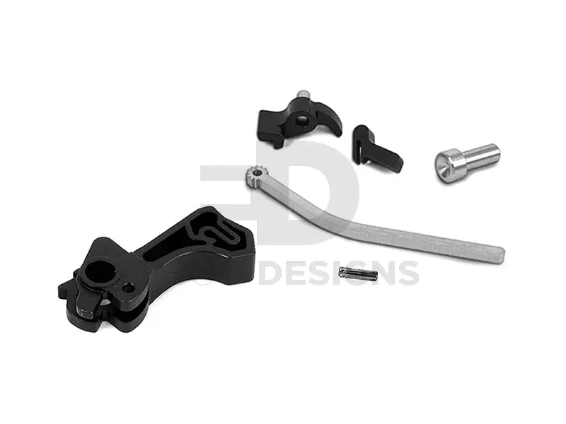 Airsoft Masterpiece CNC Steel Hammer & Sear Set for Marui Hi-CAPA (Infinity SV) Type 3 (Black) Airsoft Masterpiece - Airsoft 