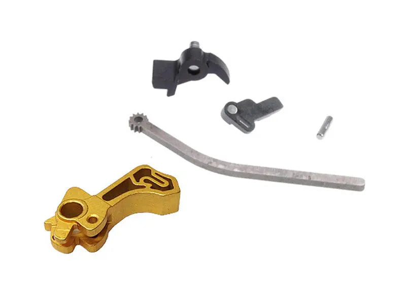 Airsoft Masterpiece CNC Steel Hammer & Sear Set for Marui Hi-CAPA (Infinity SV) Type 3 (Gold) Airsoft Masterpiece - Airsoft 