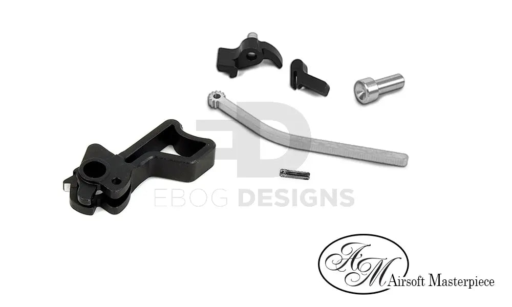 Airsoft Masterpiece CNC Steel Hammer & Sear Set for Marui Hi-CAPA (Infinity Square) Type 14 (Black) Airsoft Masterpiece - Airsoft 