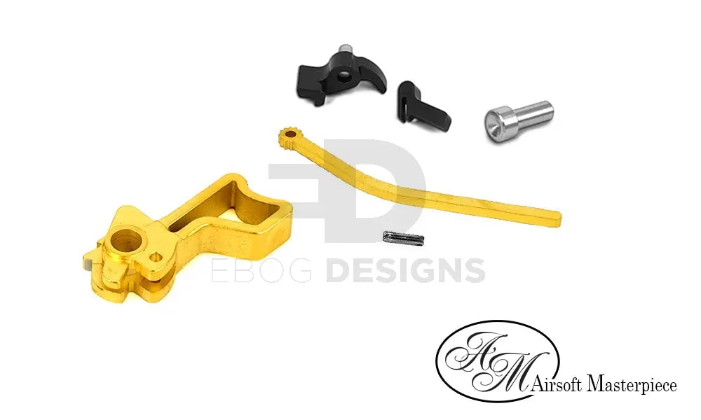 Airsoft Masterpiece CNC Steel Hammer & Sear Set for Marui Hi-CAPA (Infinity Square) Type 14 (Gold) Airsoft Masterpiece - Airsoft 