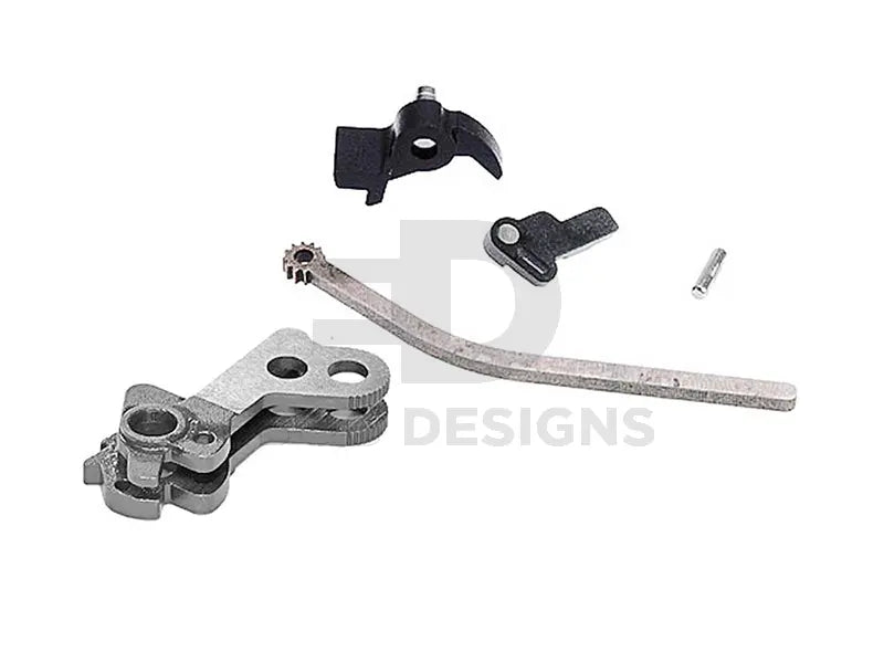 Airsoft Masterpiece CNC Steel Hammer & Sear Set for Marui Hi-CAPA (Koenig Low Mass) Type 21 (Silver) Airsoft Masterpiece - Airsoft 