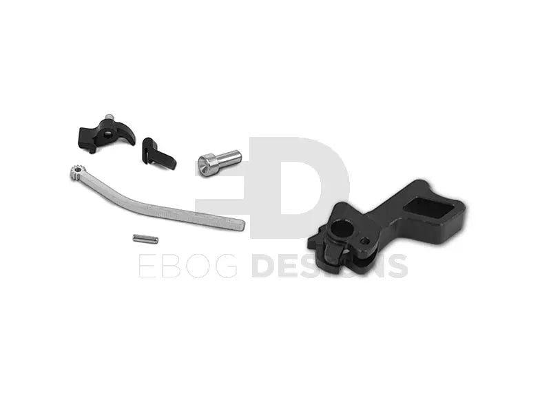Airsoft Masterpiece CNC Steel Hammer & Sear Set for Marui Hi-CAPA (STI Square) Type 6 (Black) Airsoft Masterpiece - Airsoft 