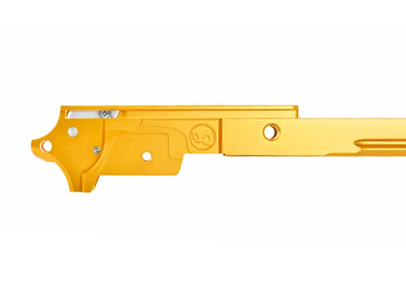 Airsoft Masterpiece Hi-Capa Aluminum Frame with Tactical Rail - Infinity 3.9 (Gold) Airsoft Masterpiece - Airsoft 