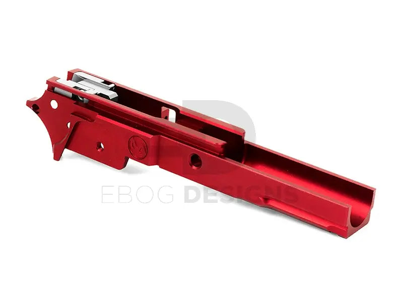 Airsoft Masterpiece Hi-Capa Aluminum Frame with Tactical Rail - Infinity 3.9 (Red) Airsoft Masterpiece - Airsoft 